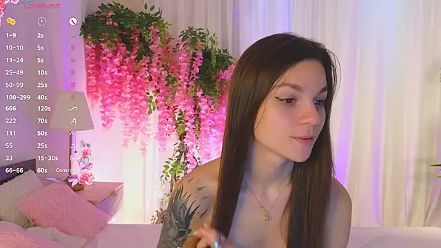 EvaHair élő XXX-chatje