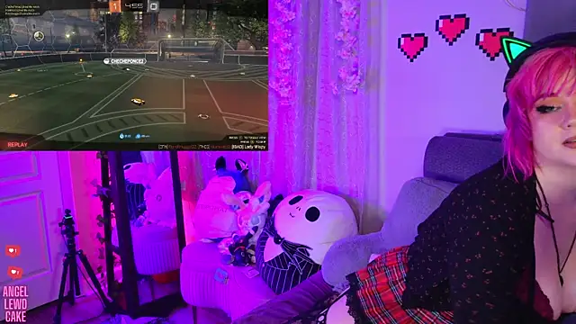 Angel-Lewd-CakeのライブXXXチャット