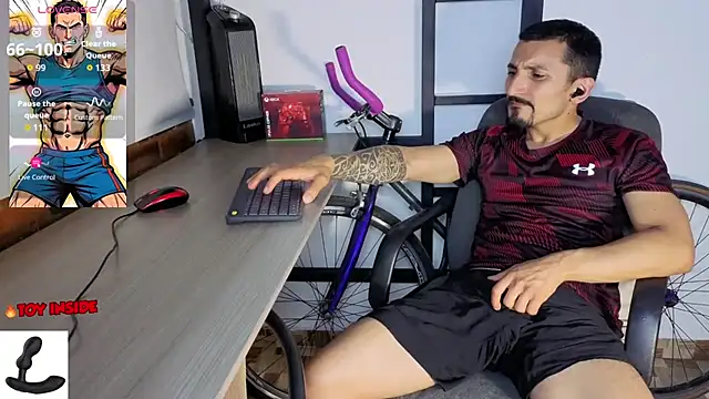 Marck_Muscle Adlı Modelin Canlı XXX Sohbeti