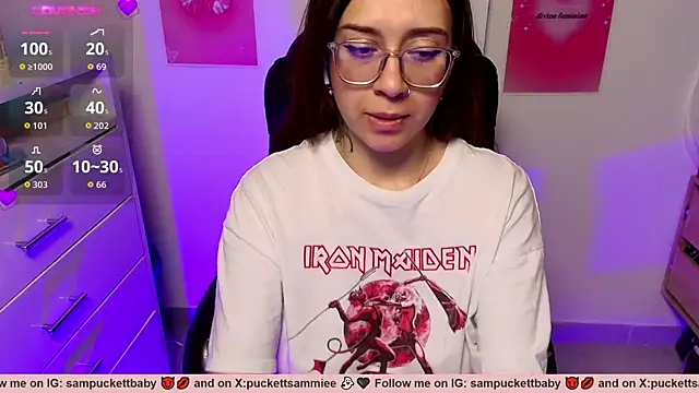 Chatroom XXX en direct de Sampuckettbaby
