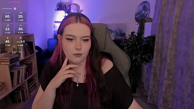 Chat +18 de CoraMiel ao vivo