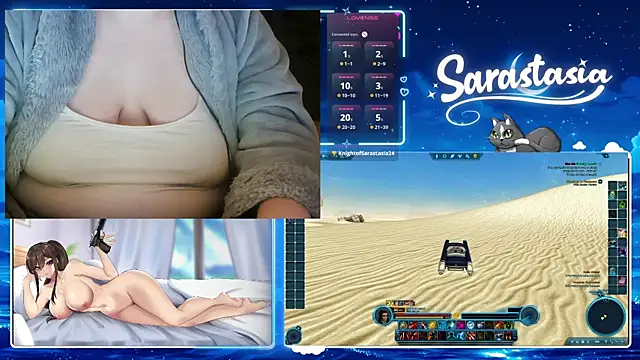 Chatroom XXX en direct de Sarastasia417