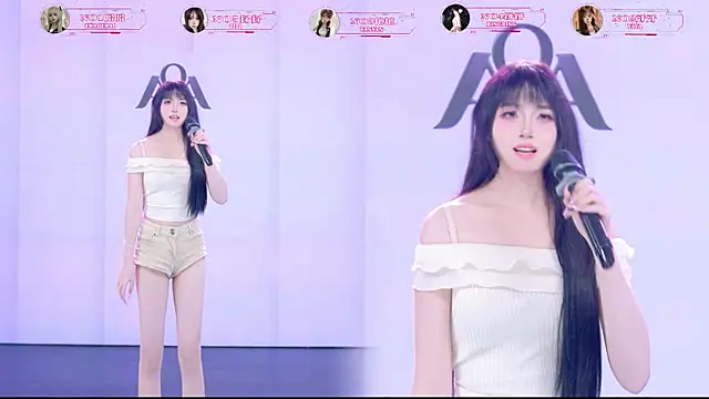 AOA-001のウェブカメラショー