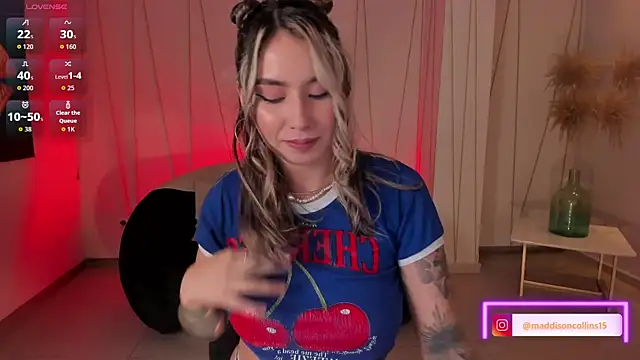 MaddisonCollins Obrolan Langsung XXX