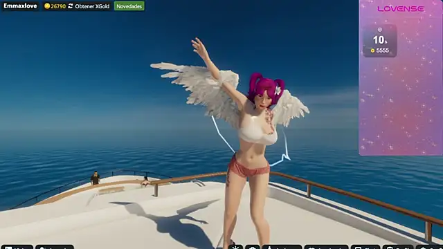 EmmaLove0 Adlı Modelin Web Kamerası Şovu