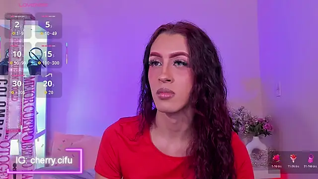 CherrySeraphine1 Adlı Modelin Canlı XXX Sohbeti