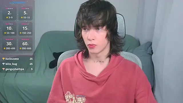 Show de LeonBoykisser na webcam