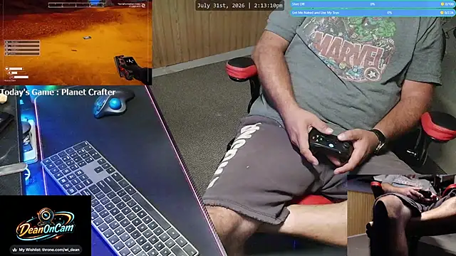 צ'אט XXX בשידור חי של DeanonCam