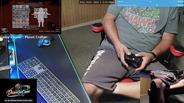 צ'אט XXX בשידור חי של DeanonCam