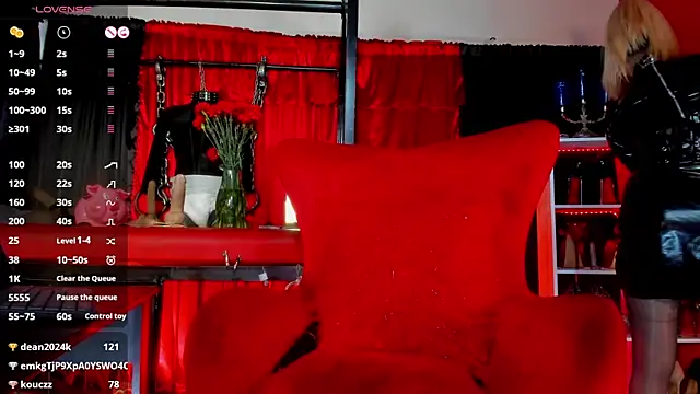 Chatroom XXX en direct de MistressAndre
