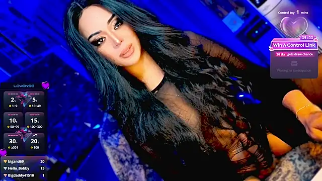 KYLIE_SHEMALE Adlı Modelin Canlı XXX Sohbeti