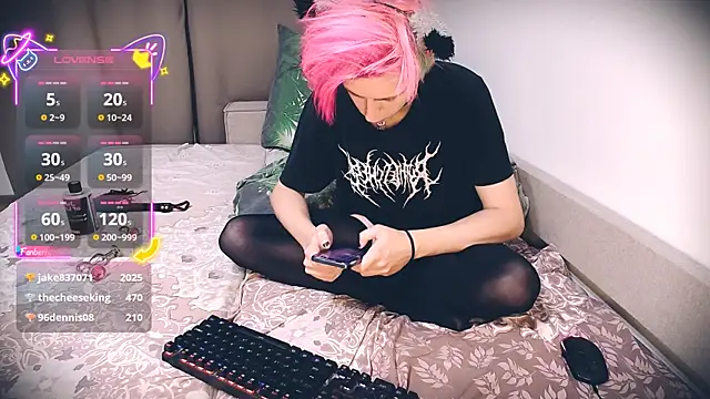 Show webcam de Littlepinkcat