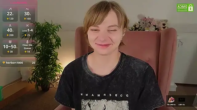 XXX chat uživo modela MirraBellanta