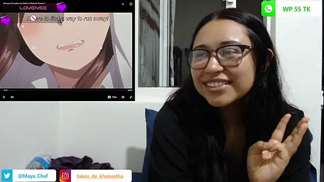 Chat +18 de _MayaOniOni_ ao vivo