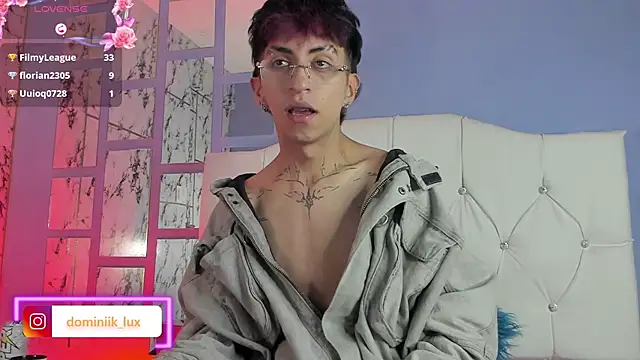 Dominik_lux élő XXX-chatje