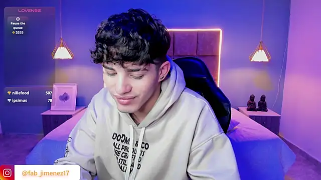 Webkamerová show AlejooTwink