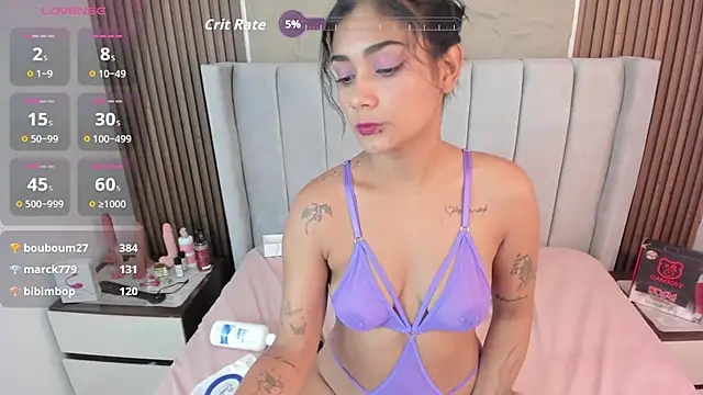 XXX chat uživo modela NINAMARTINS