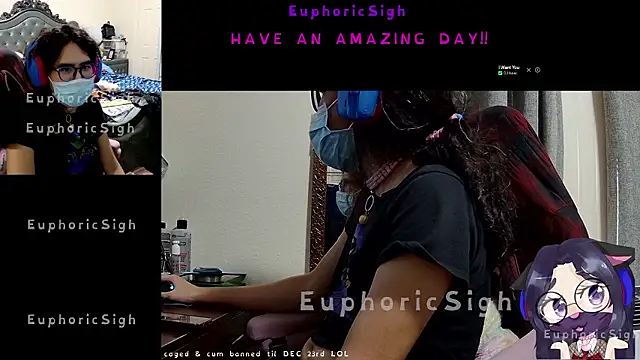 EuphoricSigh Webcam show