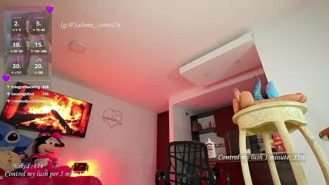 BitchySalome élő XXX-chatje