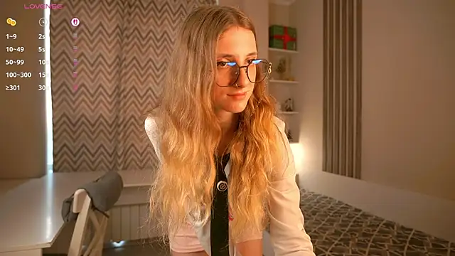 SandeeVinson élő XXX-chatje