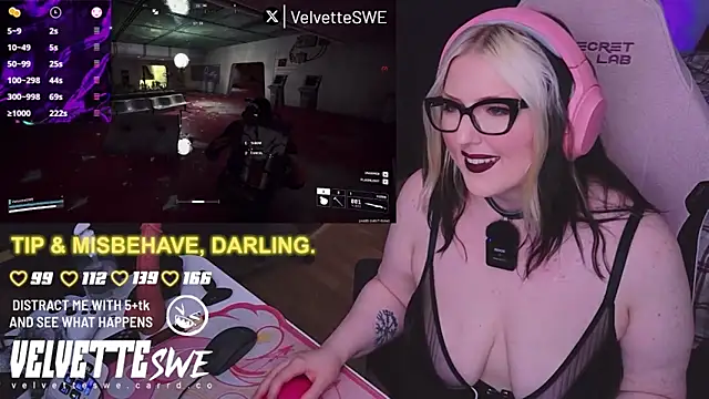 VelvetteSWE – Live XXX-chat