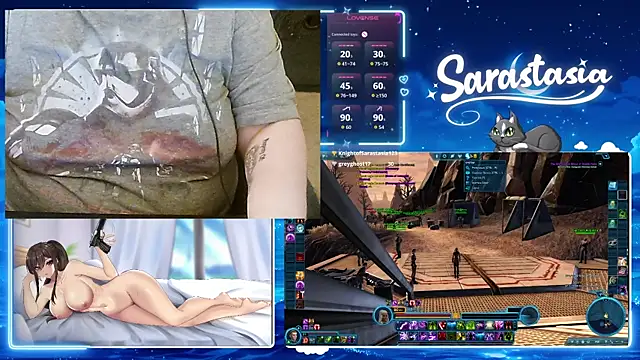Chat XXX ao vivo de Sarastasia417
