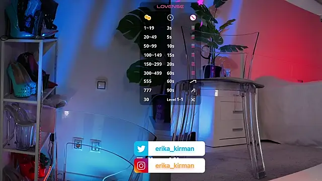 แชท XXX สดของ Erika_Kirman