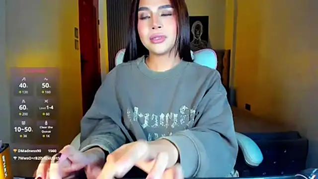 AmandaWilde élő XXX-chatje
