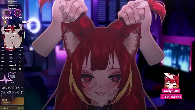 LewdFoxy_VT Adlı Modelin Canlı XXX Sohbeti