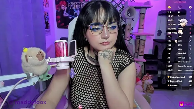 MaddyFooxx Adlı Modelin Canlı XXX Sohbeti