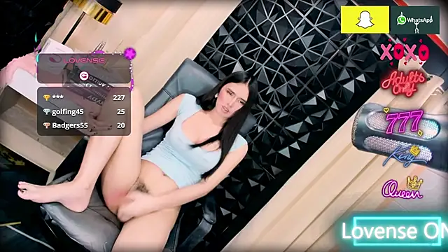 8inchAbsoluteSelfsucker élő XXX-chatje