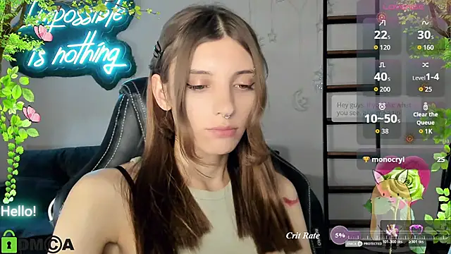 CherryBloom777 Adlı Modelin Canlı XXX Sohbeti