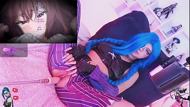 XXX chat uživo modela Jinx--