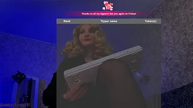 XXX chat uživo modela Goddess_VerdgyVi