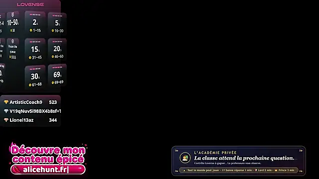 Chat XXX ao vivo de alice_hunter