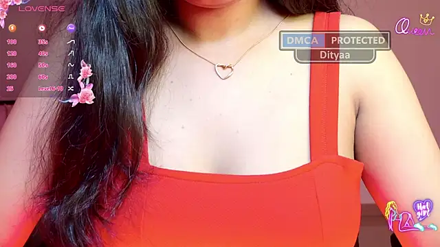 XXX chat uživo modela Dityaa