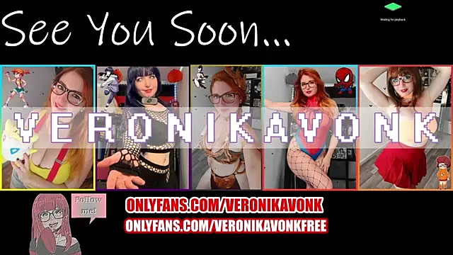 XXX chat uživo modela Veronikavonk