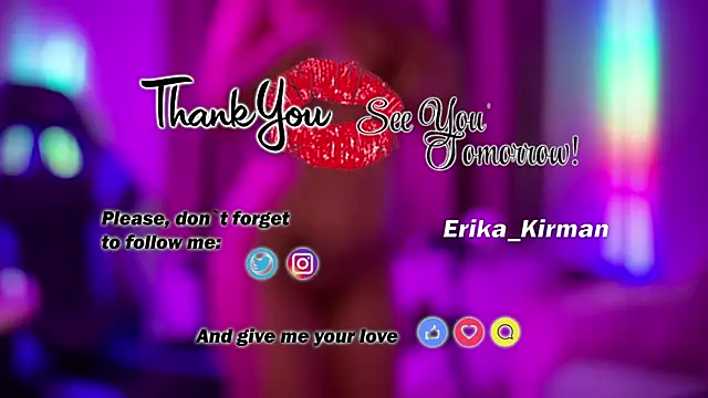 Erika_Kirman 现场XXX聊天