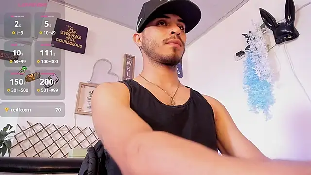 Bastian_MCcormick Pertunjukan Webcam