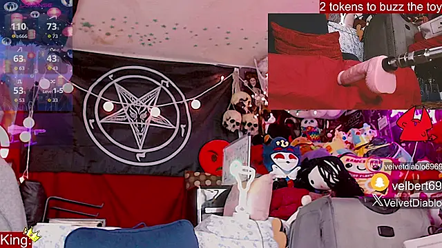 Živý XXX chat VelvetDiablo
