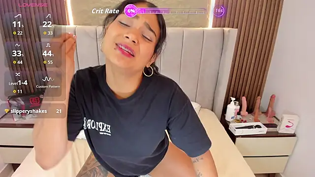 Chat +18 de NINAMARTINS ao vivo
