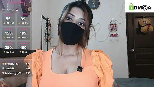 Chat +18 de Meadows_Rainn ao vivo