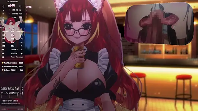 LewdFoxy_VTのライブXXXチャット