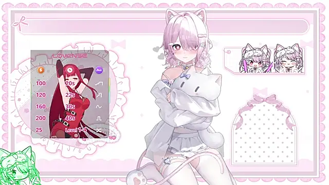 צ'אט XXX בשידור חי של Fatis-Rin-Meow