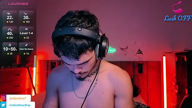 JordanShow élő XXX-chatje