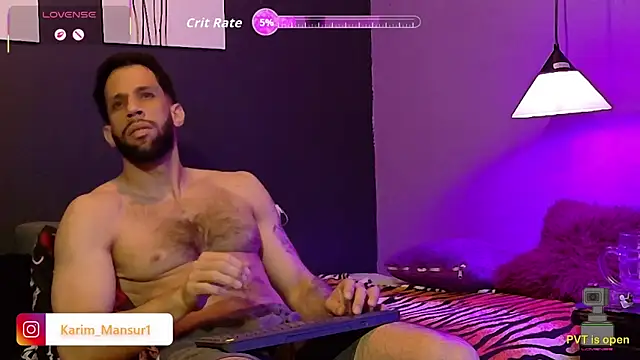 Karim_mansur Adlı Modelin Web Kamerası Şovu