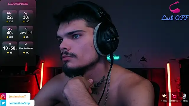 JordanShow élő XXX-chatje