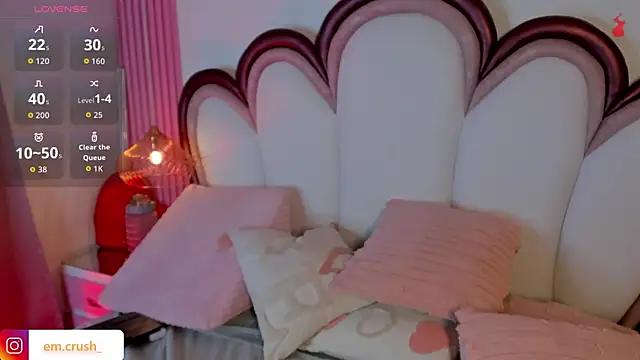 AriaCush élő XXX-chatje