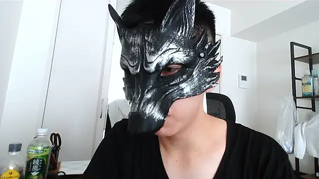 Wolf_Mask Pertunjukan Webcam