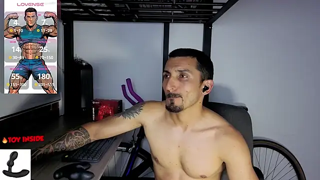 Marck_Muscle Webcam show